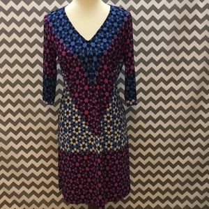 Donna Morgan print‎ dress size 8/10